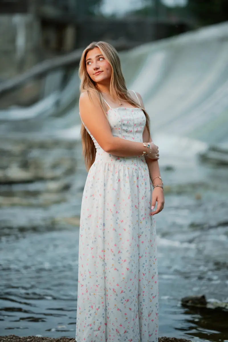 Birthday portrait session with editorial energy