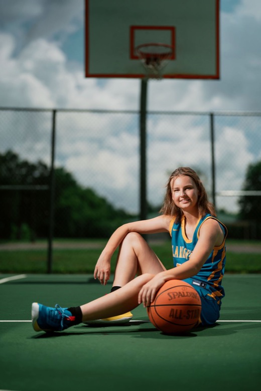 Athlete portrait