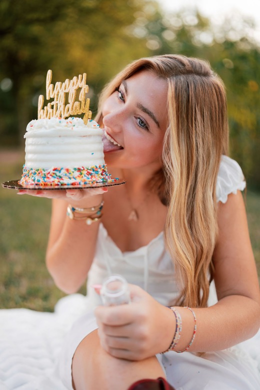 Sixteenth birthday portrait